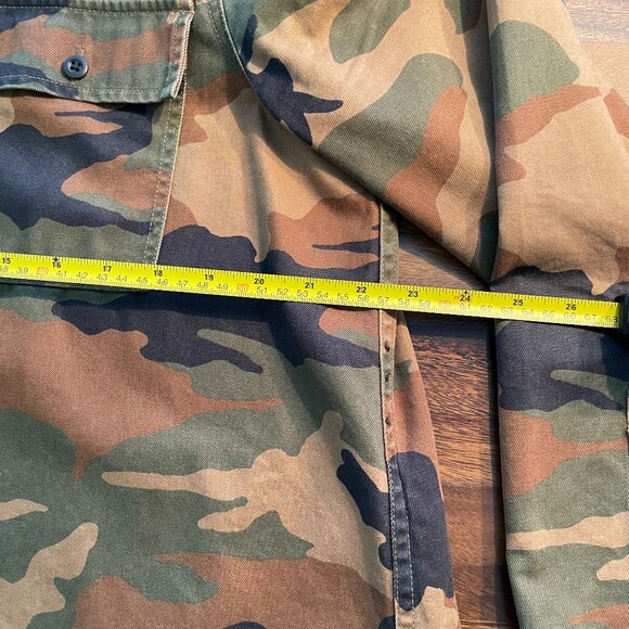 Madewell Camo Jacket Sherpa Collar - Picture 7 of 7